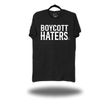 BOYCOTT HATERS BLACK CLASSIC TEE
