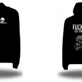 CUSTOM BLACK HOODIE