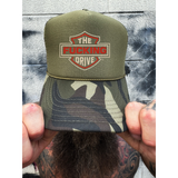 F*CKING DRIVE FOAM CURVED BILL GREEN CAMO HAT