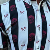 ESSENTIAL DEAD ROSE BUTTON UP