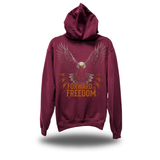 FREEDOM FOWARD MAROON HOODIE