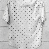 ESSENTIAL MURDERED OUT SKULL BUTTON UP