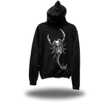 FU SCORPION ZIP UP HOODIE
