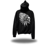 BONE CHIEF ZIP UP HOODIE