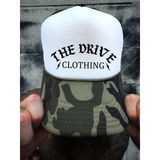 THE DRIVE FOAM CURVED BILL CAMO HAT