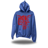 LONE WOLF ICE BLUE HOODIE