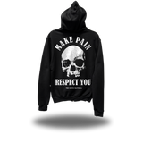 RESPECT ZIP UP HOODIE