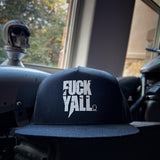 FUCK YALL BLACK HAT - The Drive Clothing
