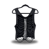DEAD INSIDE SPINE ROAD RASH CROP TANK TOP