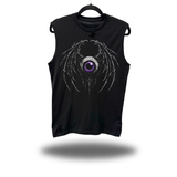 PURLPLE EYE BAT ROAD RASH MUSCLE TANK