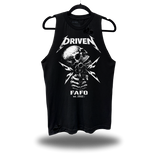 DRIVEN AWAY ROAD RASH TANK TOP