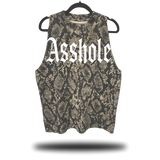 ASSHOLE RATTLESNAKE ROAD RASH TANK TOP