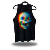 VIVID MIND SKULL ROAD RASH TANK TOP