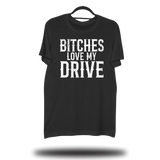LOVE MY DRIVE BLACK CLASSIC TEE