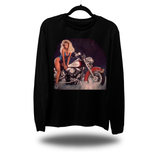 RETRO BIKER BABE LONG SLEEVE TEE