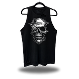 DISTORTED SKULL ROAD RASH TANK TOP