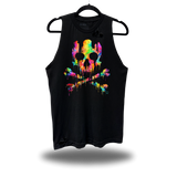 ACID COLOR SKULL ROAD RASH TANK TOP