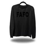 FAFO USA BLACK FLAG LONG SLEEVE TEE