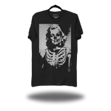 MARILYN SKELETON BLACK CLASSIC TEE