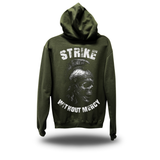 STRIKE MILITARY GREEN HOODIE
