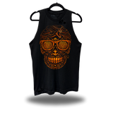 TRIPPY SNAKE SKULL ROAD RASH TANK TOP