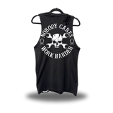 NOBODY CARES - ROAD RASH BLACK TANK TOP