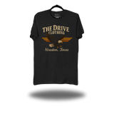RETRO EAGLE BLACK CLASSIC TEE