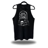 NEVER TRUST ROAD RASH TANK TOP