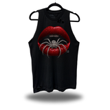 SPIDER RED LIPS ROAD RASH TANK