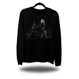 ROCKING BIKER BABE LONG SLEEVE TEE