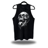 TRIPPY SKULL ROAD RASH TANK TOP