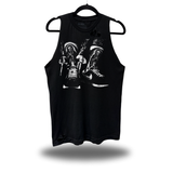 LACE UP ROAD RASH TANK TOP