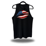 USA LIPS ROAD RASH TANK TOP