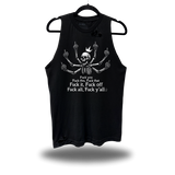 FU EVERYONE ROAD RASH TANK TOP