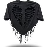 HEART BREAKER ROAD RASH HEART CROP TOP