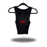 INDEPENDENT BITCH RIB CROP TANK