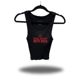 BOW DOWN RIB CROP TANK
