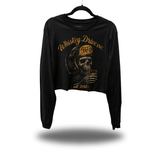 WHISKEY CROP LONG SLEEVE
