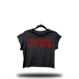 DANGEROUS BUT FUN MUSCLE CROP TOP