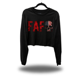 FAFO USA CROP LONG SLEEVE