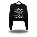 ALL PAIN CROP LONG SLEEVE