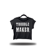 TROUBLE MAKER MUSCLE CROP TOP
