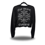 IRON CROSS CROP LONG SLEEVE TEE