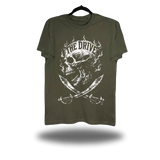 SWORDS MILITARY GREEN CLASSIC TEE