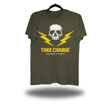 CHARGE MILITARY GREEN CLASSIC TEE
