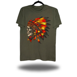 FIRE SPIRIT CHIEF MILITARY GREEN CLASSIC TEE
