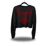 RED EAGLE CROP LONG SLEEVE