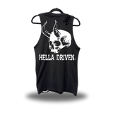 HELLA DRIVEN ROAD RASH BLACK TANK TOP