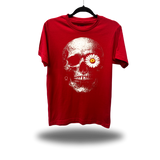 DAISY SKULL RED CLASSIC TEE