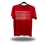 BULLET FLAG RED* CLASSIC TEE